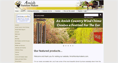 Desktop Screenshot of amishfurnituremakers.com