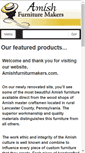 Mobile Screenshot of amishfurnituremakers.com